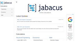 Desktop Screenshot of jabacus.com